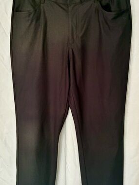 Hurley Men's Black Dress Pants - Classic Flat Front